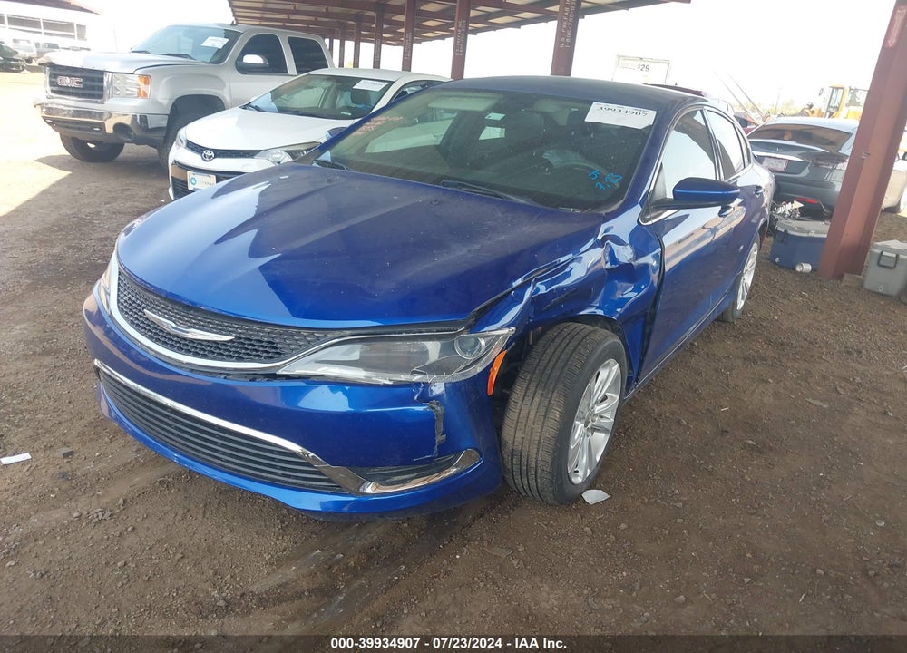 2016 CHRYSLER 200 LIMITED VIN: 1C3CCCAB3GN124593