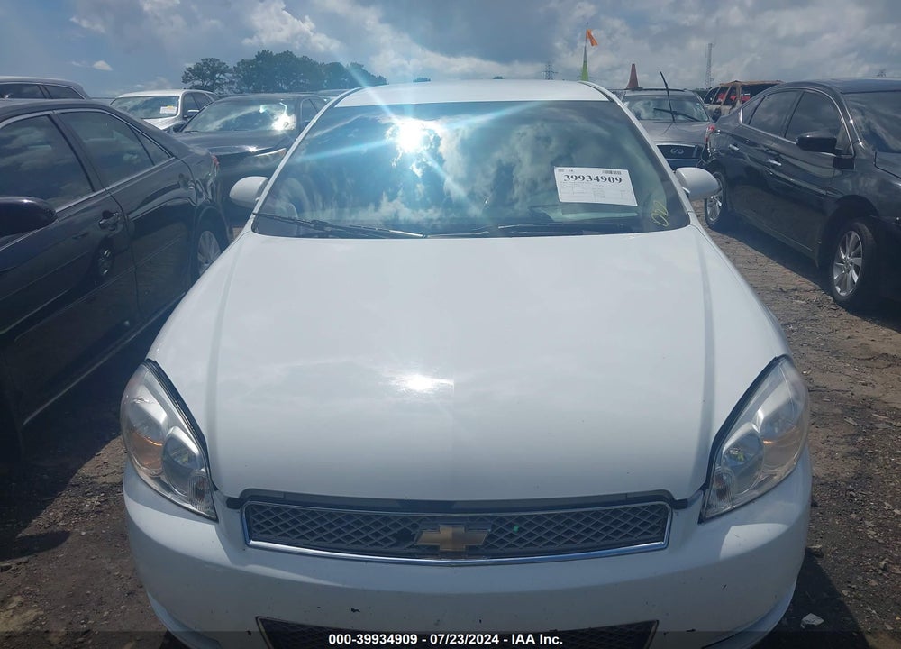 2012 CHEVROLET IMPALA LT VIN: 2G1WG5E33C1185099