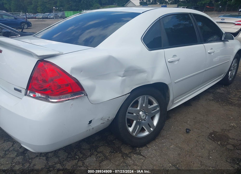 2012 CHEVROLET IMPALA LT VIN: 2G1WG5E33C1185099