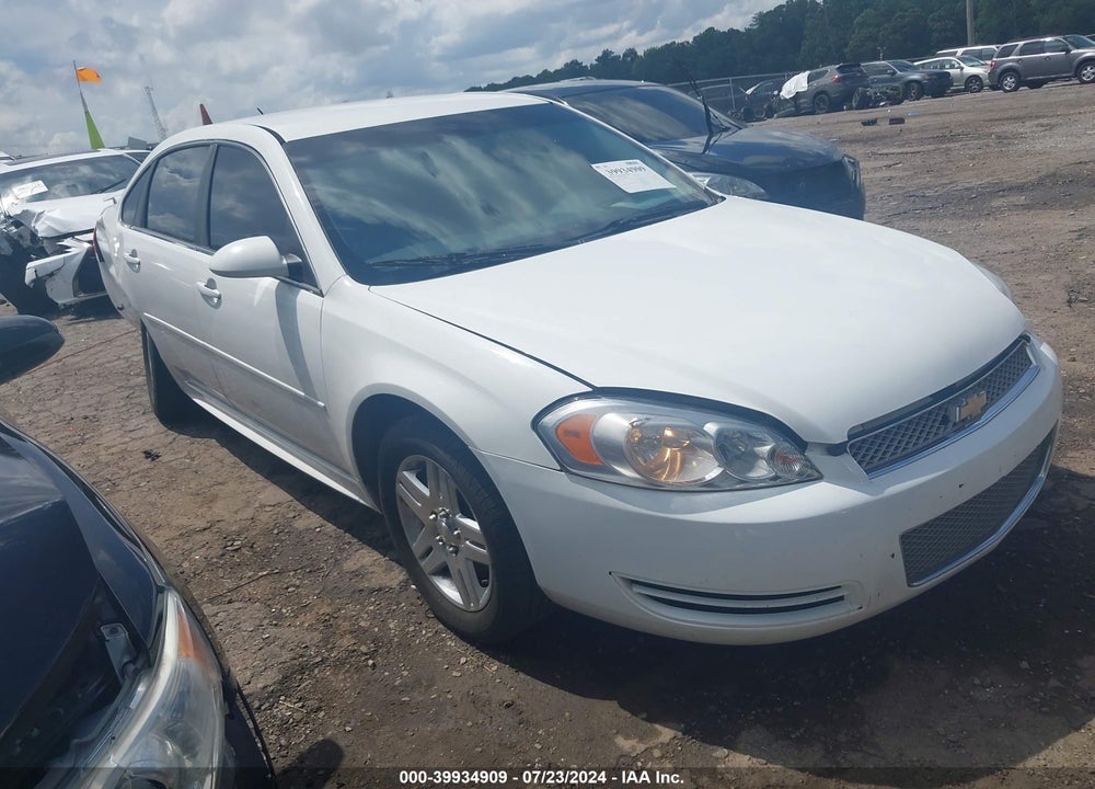 2012 CHEVROLET IMPALA LT VIN: 2G1WG5E33C1185099