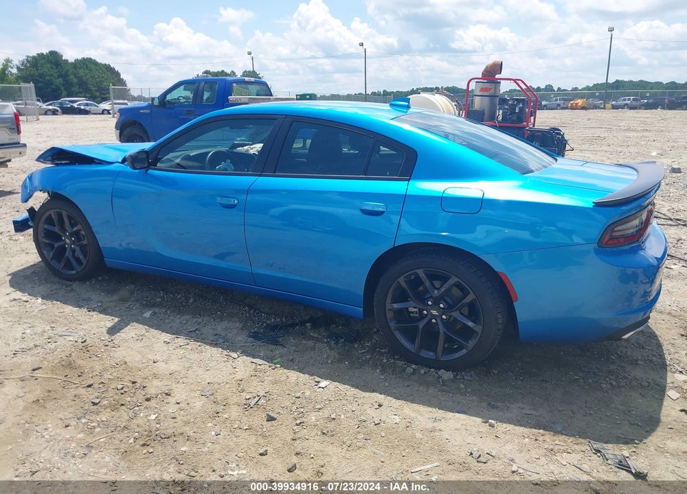 2023 DODGE CHARGER SXT VIN: 2C3CDXBG9PH608274
