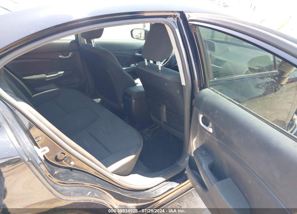2015 HONDA CIVIC SE VIN: 19XFB2F72FE068353