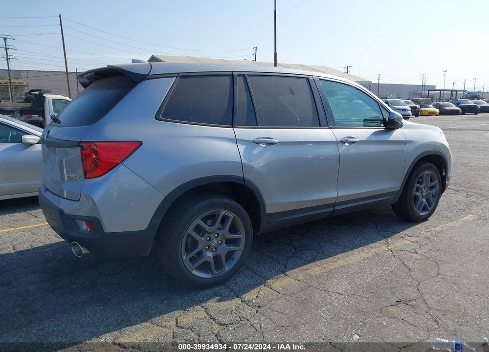 2023 HONDA PASSPORT AWD EX-L VIN: 5FNYF8H5XPB025631