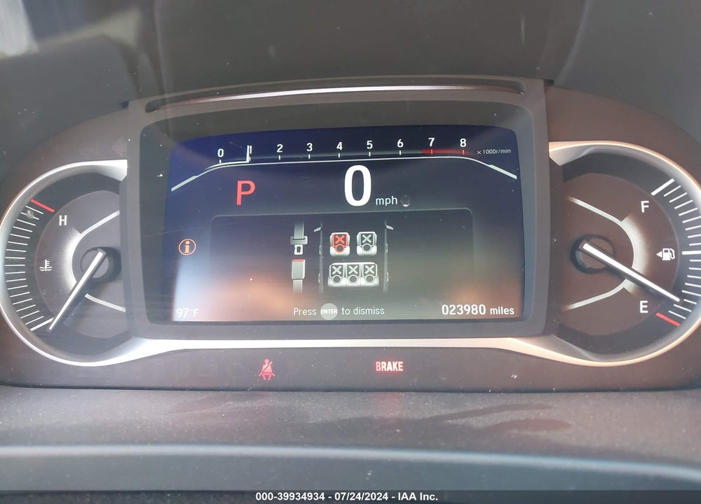 2023 HONDA PASSPORT AWD EX-L VIN: 5FNYF8H5XPB025631