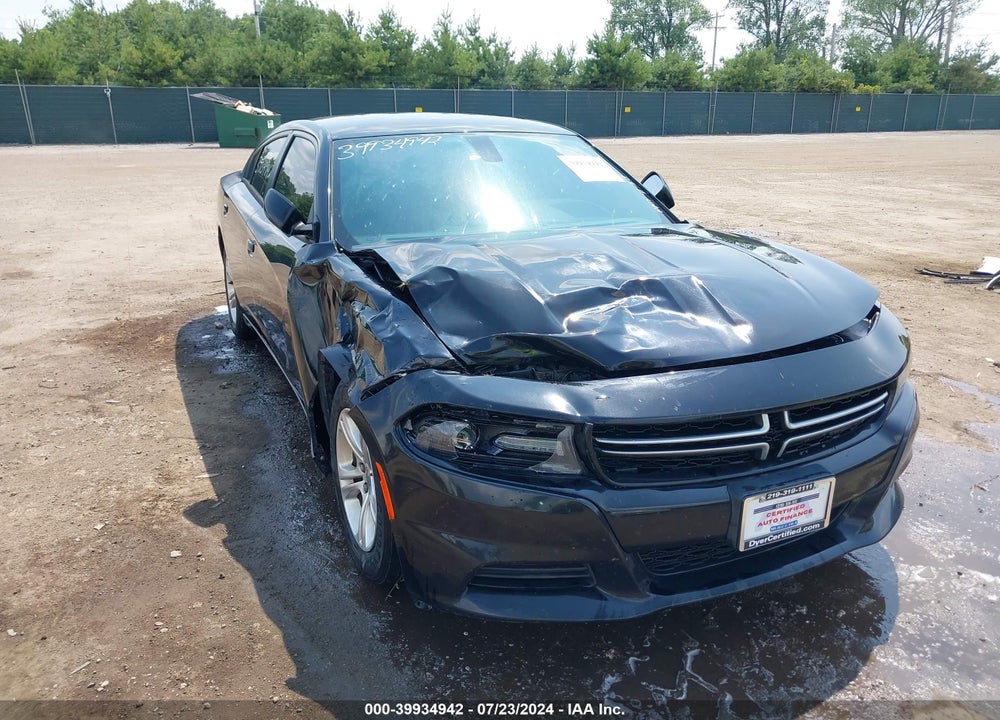 2015 DODGE CHARGER SE VIN: 2C3CDXBG5FH776668