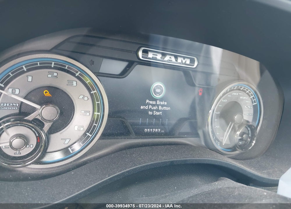2019 RAM 1500 VIN: 1C6RREHT8KN581513