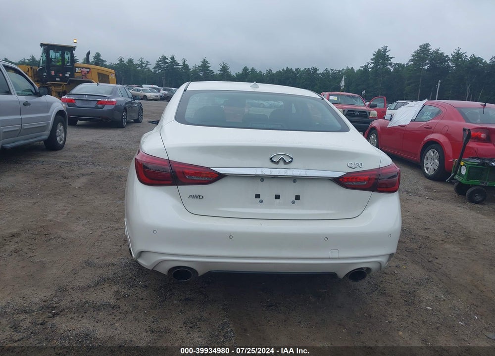 2020 INFINITI Q50 LUXE AWD VIN: JN1EV7AR5LM255613