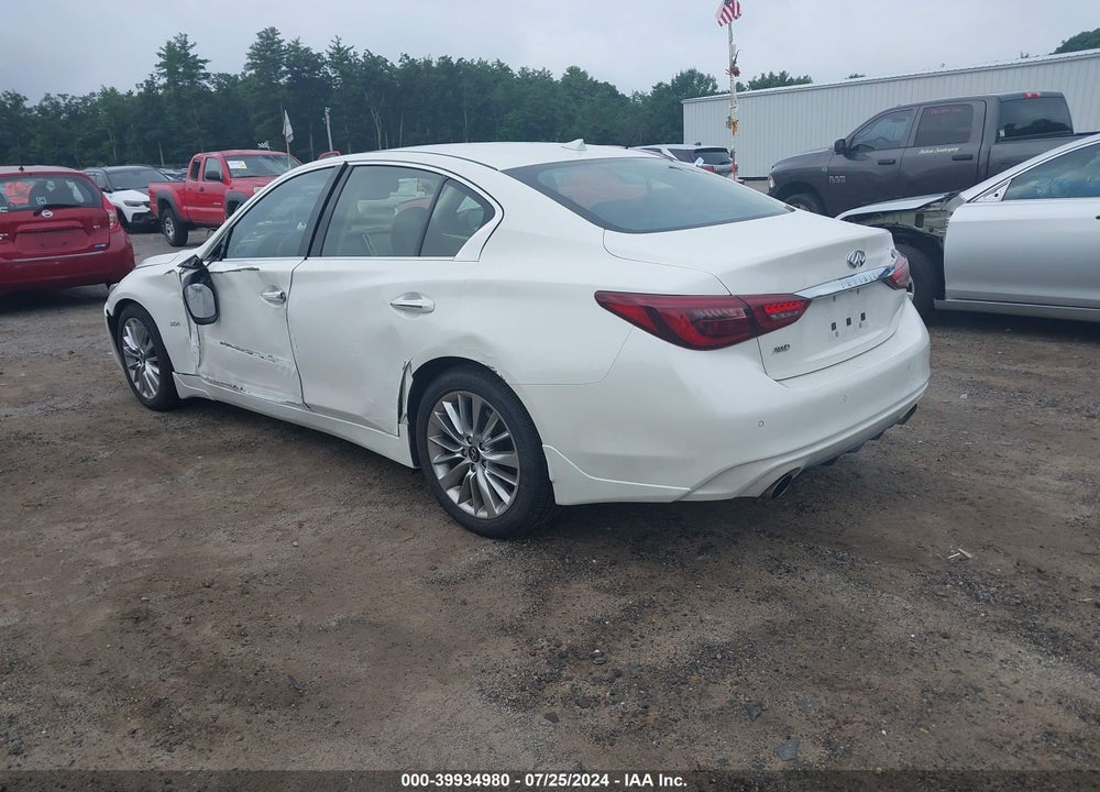 2020 INFINITI Q50 LUXE AWD VIN: JN1EV7AR5LM255613