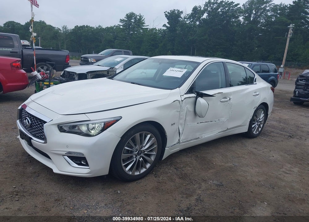 2020 INFINITI Q50 LUXE AWD VIN: JN1EV7AR5LM255613
