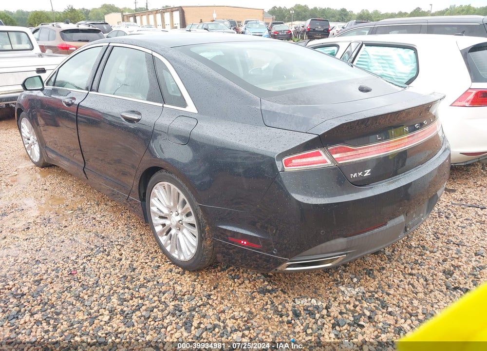 2013 LINCOLN MKZ VIN: 3LN6L2GK7DR801062