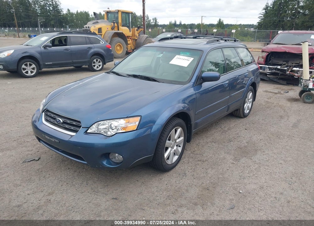 2006 SUBARU OUTBACK 2.5I LIMITED VIN: 4S4BP62C367325347