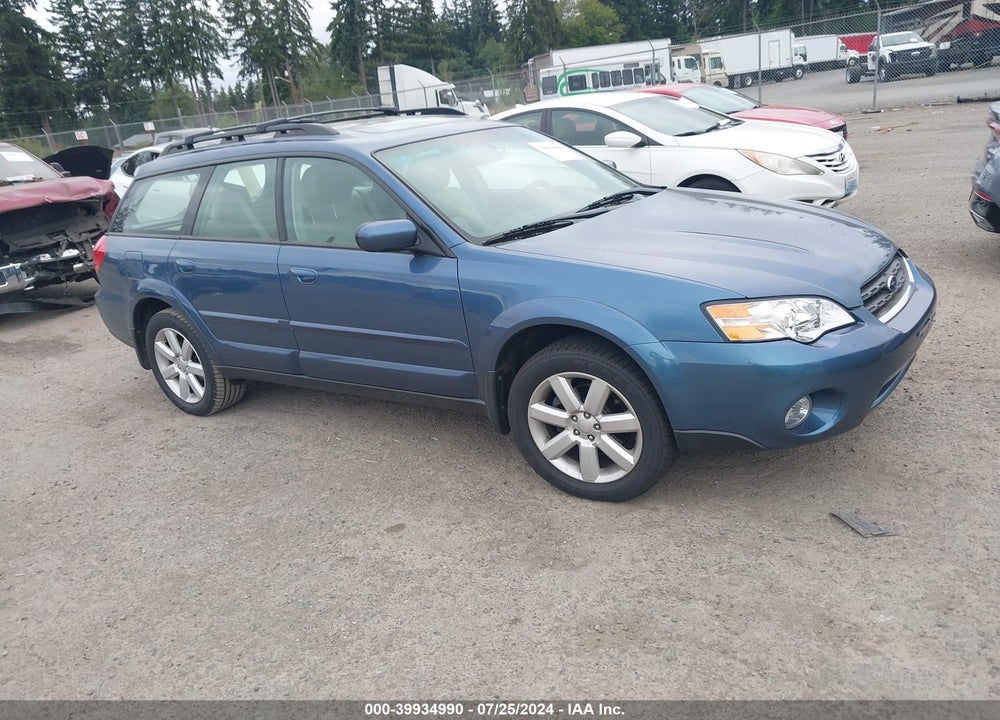 2006 SUBARU OUTBACK 2.5I LIMITED VIN: 4S4BP62C367325347