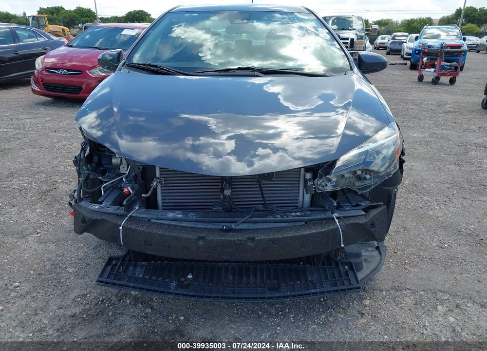 2017 TOYOTA COROLLA LE VIN: 2T1BURHE4HC871616