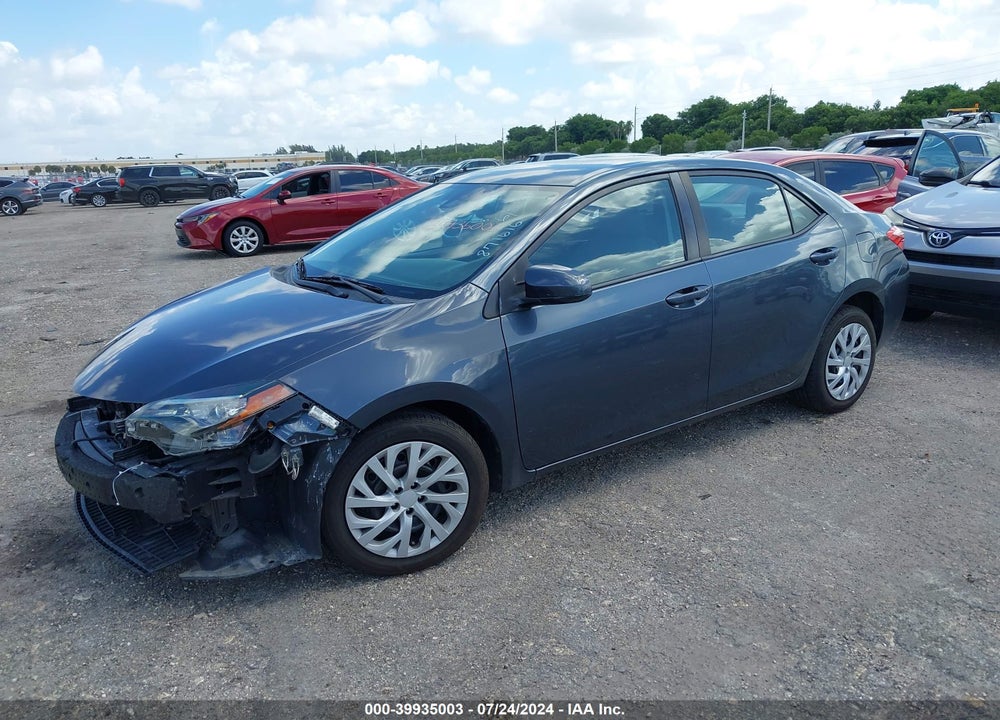 2017 TOYOTA COROLLA LE VIN: 2T1BURHE4HC871616