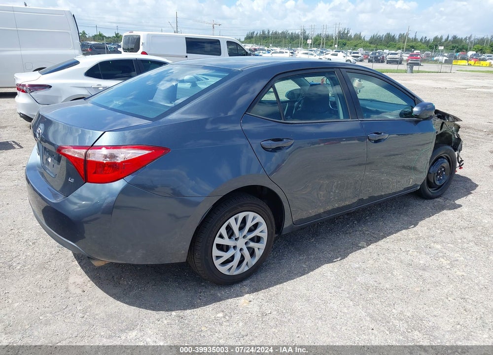 2017 TOYOTA COROLLA LE VIN: 2T1BURHE4HC871616