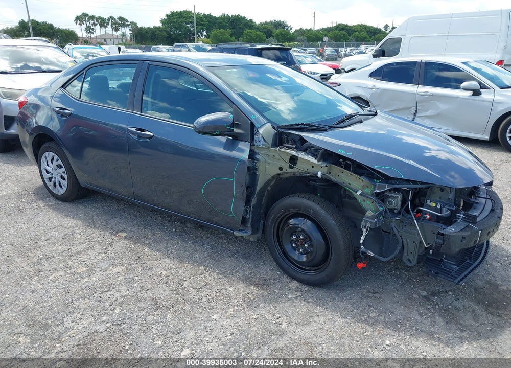 2017 TOYOTA COROLLA LE VIN: 2T1BURHE4HC871616