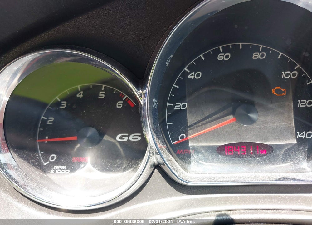 2006 PONTIAC G6 VIN: 1G2ZM151X64164087