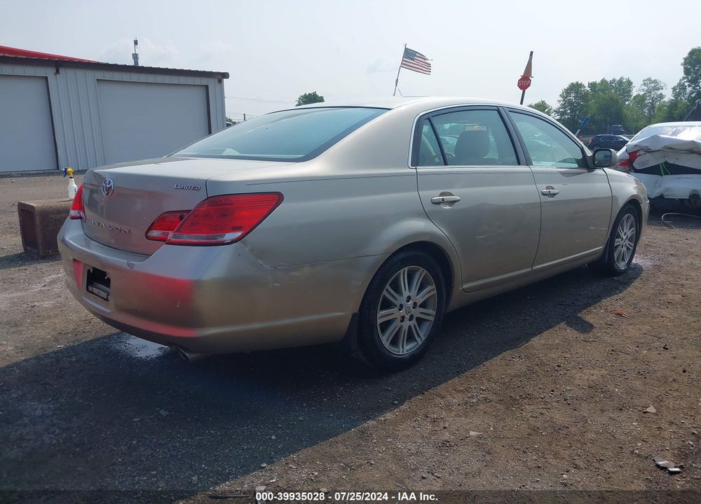 2005 TOYOTA AVALON LIMITED VIN: 4T1BK36B45U049999