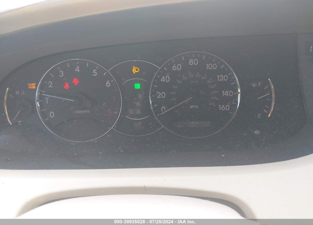 2005 TOYOTA AVALON LIMITED VIN: 4T1BK36B45U049999