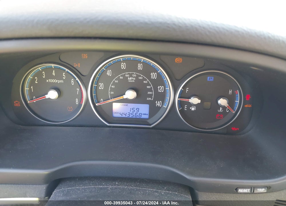 2009 HYUNDAI SANTA FE SE VIN: 5NMSH73E59H230406