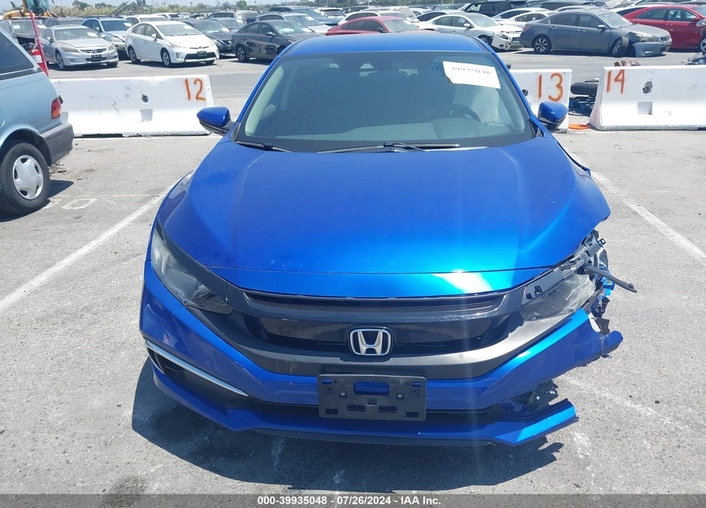 2019 HONDA CIVIC LX VIN: 19XFC2F61KE200470