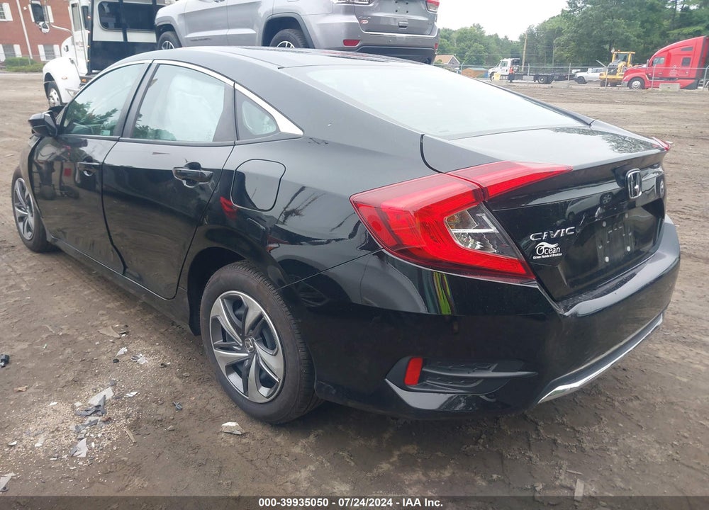 2019 HONDA CIVIC VIN: 2HGFC2F68KH537594