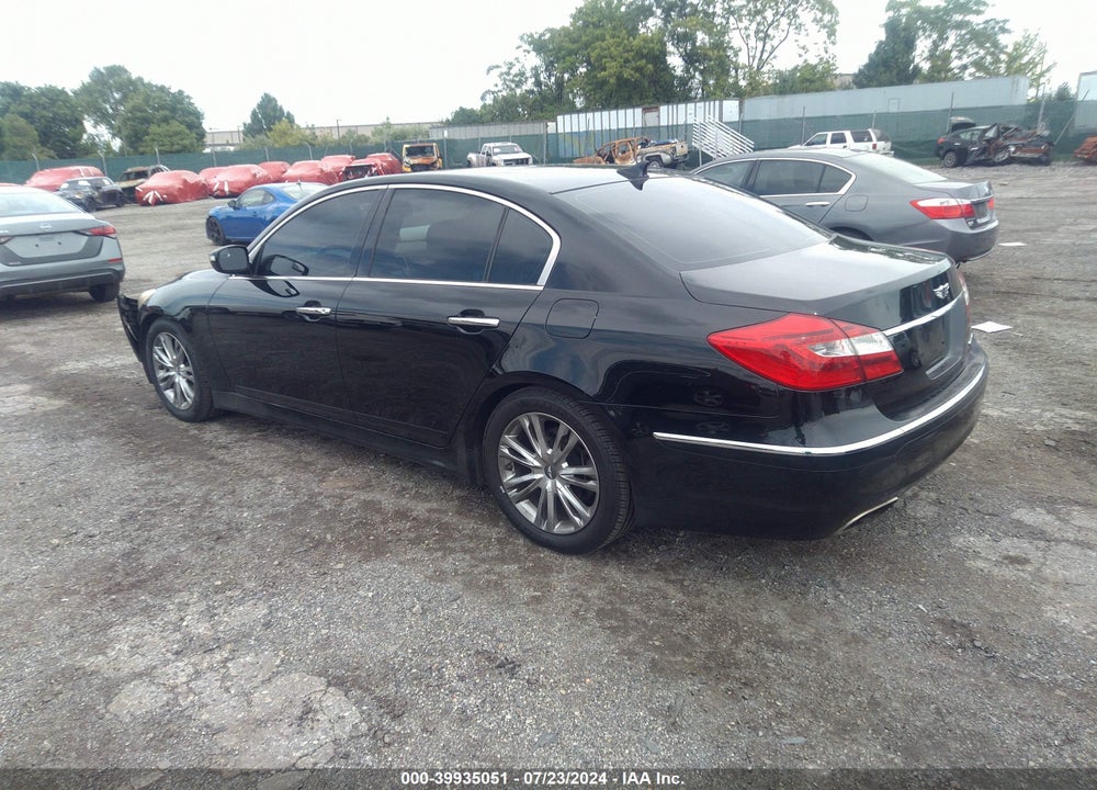 2012 HYUNDAI GENESIS 3.8 VIN: KMHGC4DDXCU204811