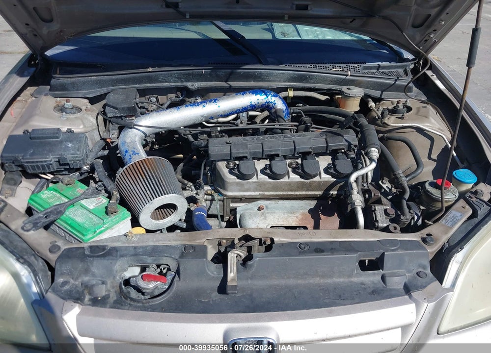 2002 HONDA CIVIC LX VIN: 2HGES16552H573825
