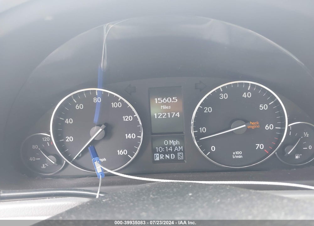 2006 MERCEDES-BENZ C 230 SPORT VIN: WDBRF52H46A910046
