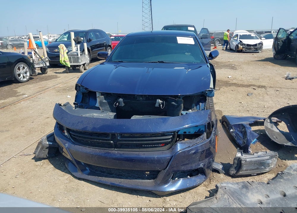 2016 DODGE CHARGER SXT VIN: 2C3CDXHG4GH346400