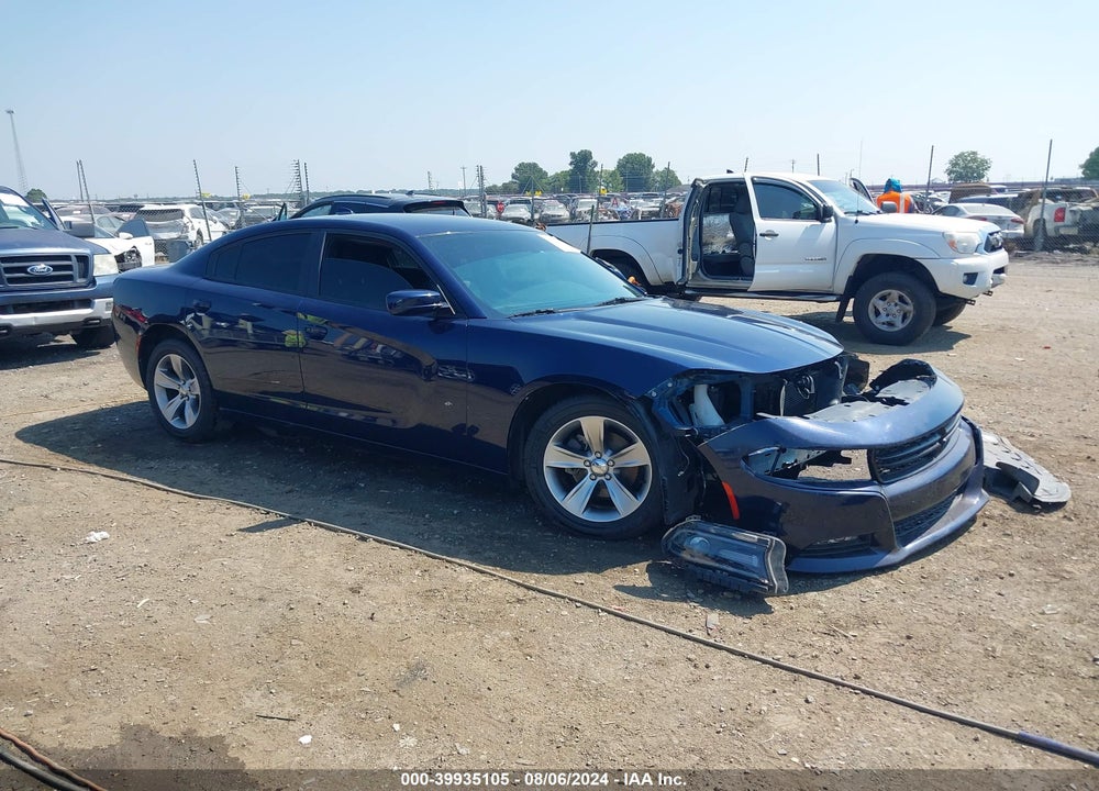 2016 DODGE CHARGER SXT VIN: 2C3CDXHG4GH346400