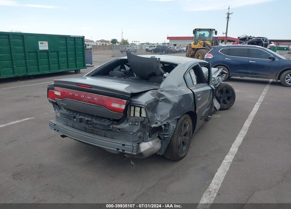 2012 DODGE CHARGER SE VIN: 2C3CDXBG2CH171910