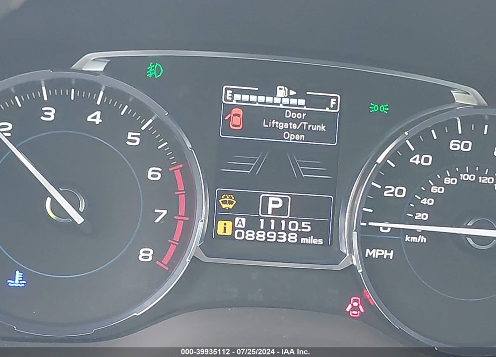 2017 SUBARU FORESTER 2.5I TOURING VIN: JF2SJAWC6HH446035