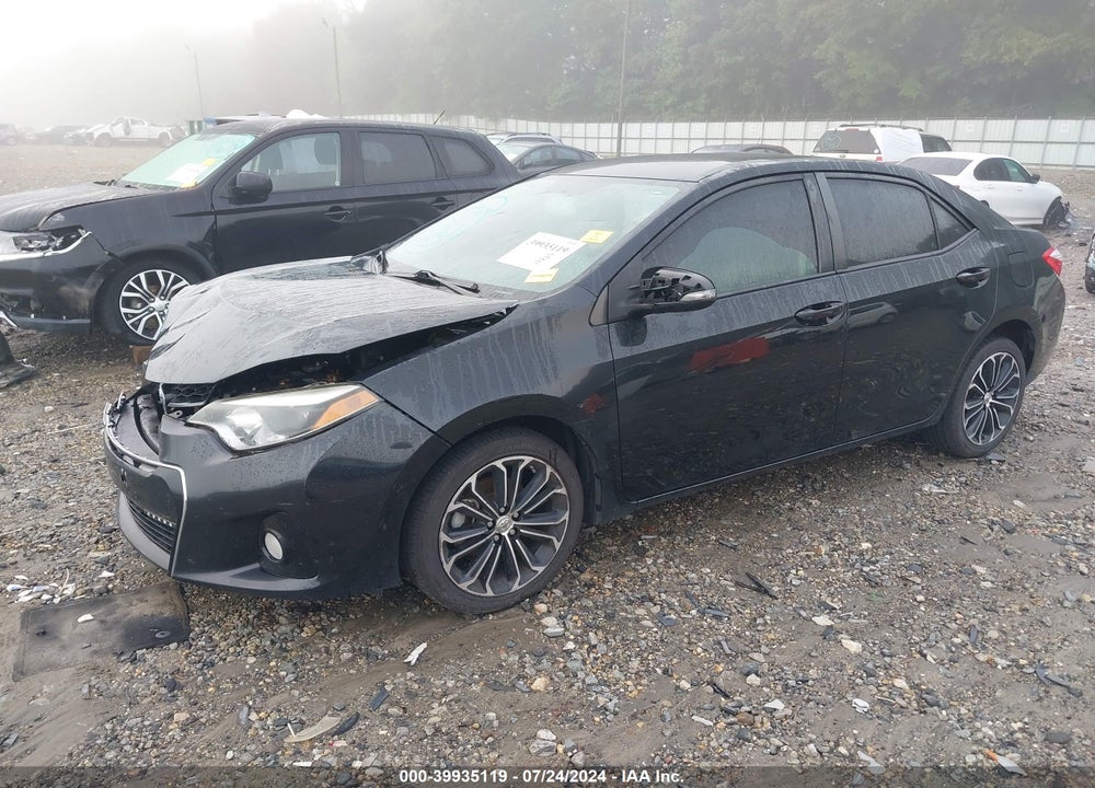 2015 TOYOTA COROLLA S PLUS VIN: 2T1BURHE3FC480079