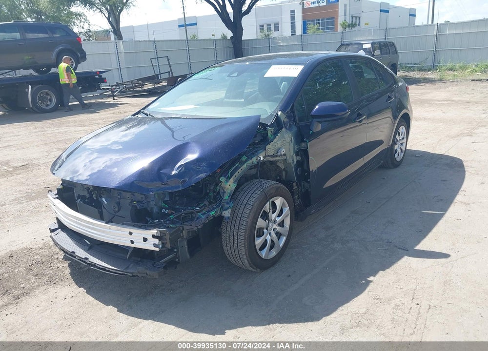 2022 TOYOTA COROLLA LE VIN: 5YFEPMAE1NP321397