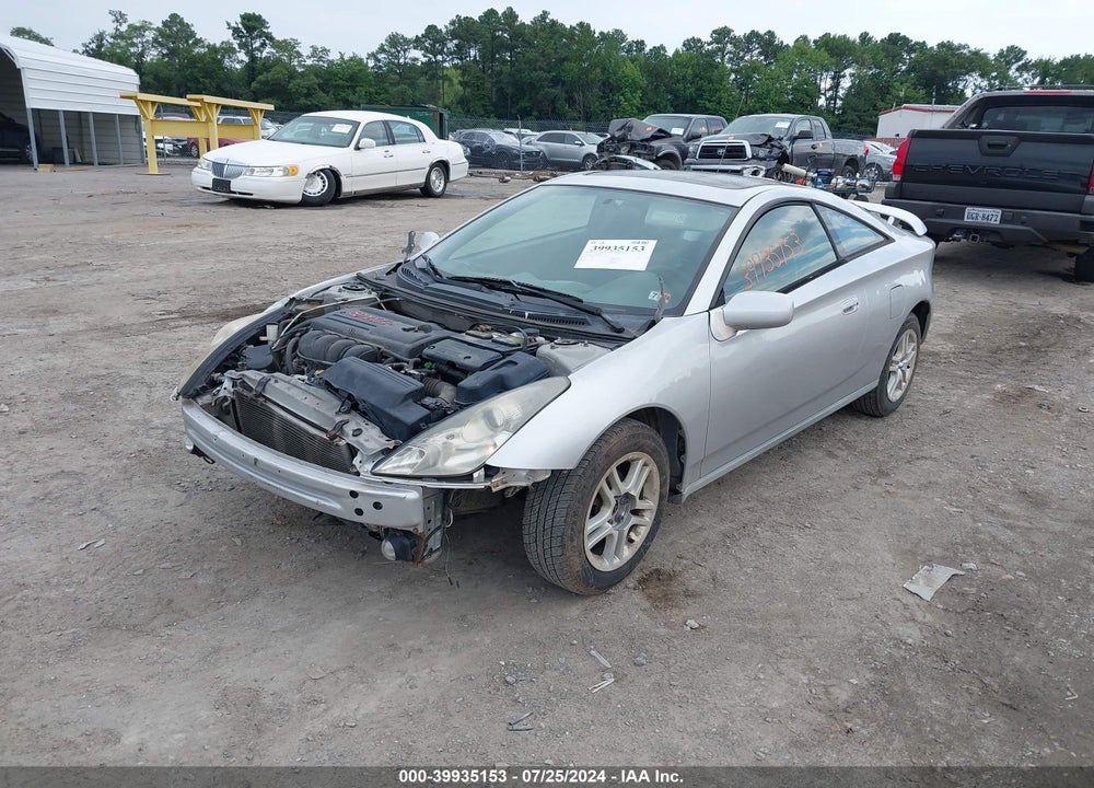 2000 TOYOTA CELICA GT VIN: JTDDR32T4Y0016875