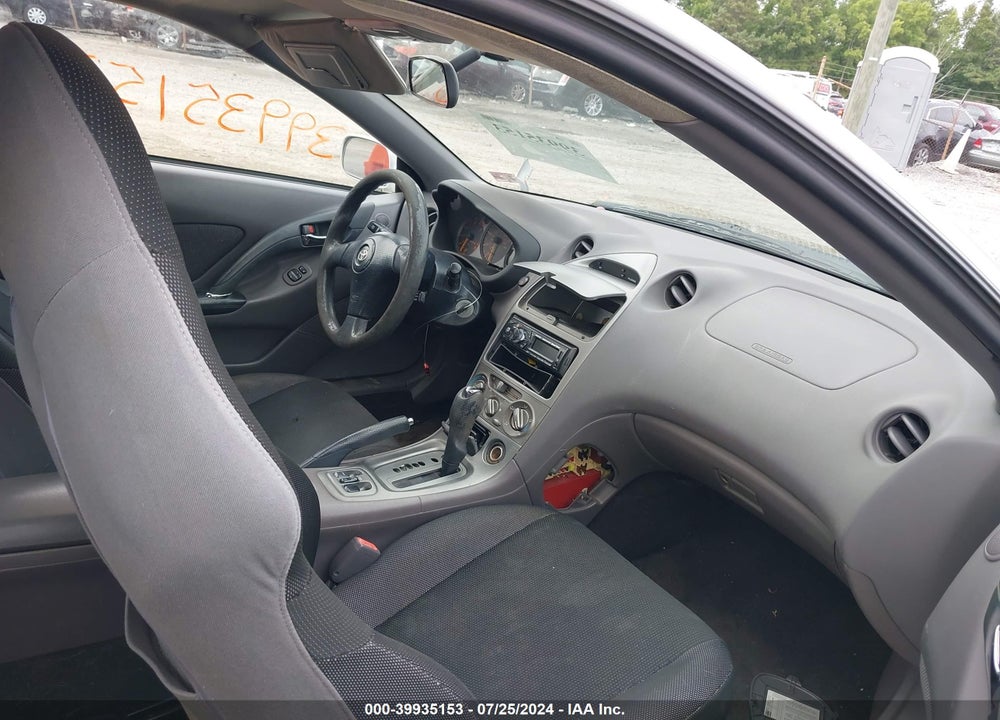 2000 TOYOTA CELICA GT VIN: JTDDR32T4Y0016875