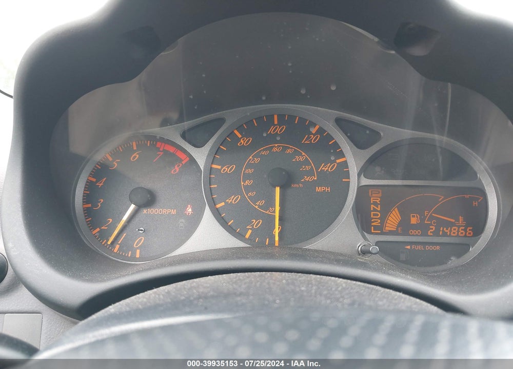 2000 TOYOTA CELICA GT VIN: JTDDR32T4Y0016875
