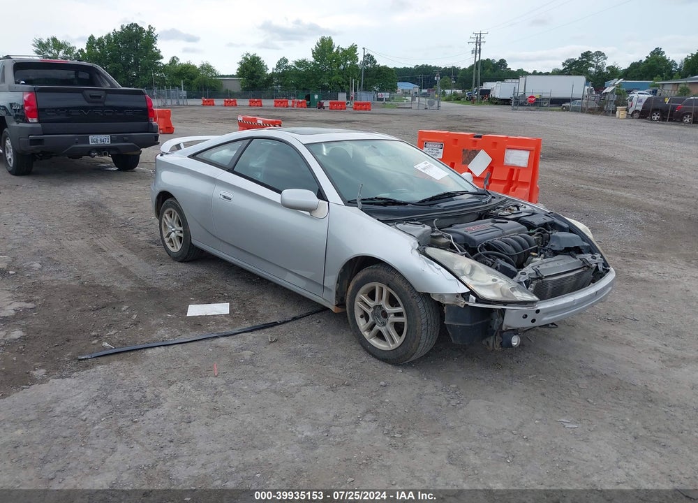 2000 TOYOTA CELICA GT VIN: JTDDR32T4Y0016875