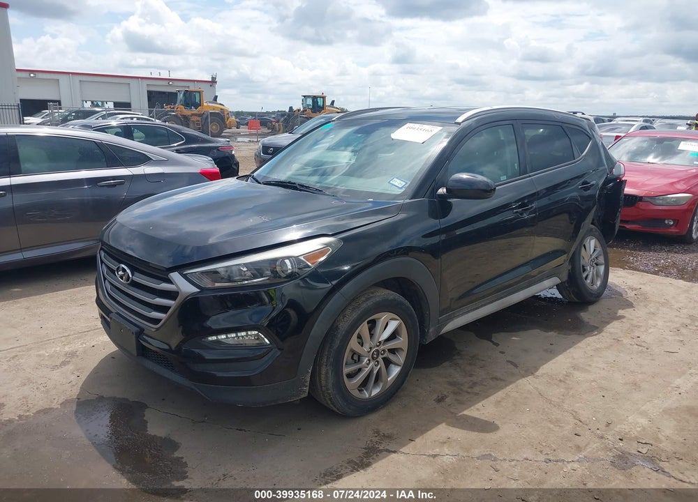 2018 HYUNDAI TUCSON SEL VIN: KM8J33A46JU607640
