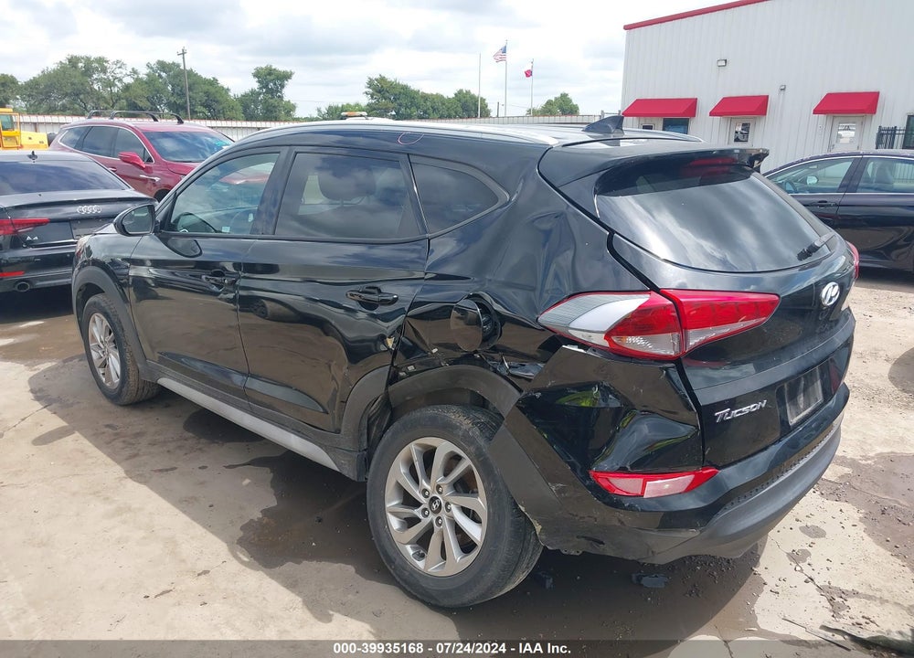 2018 HYUNDAI TUCSON SEL VIN: KM8J33A46JU607640