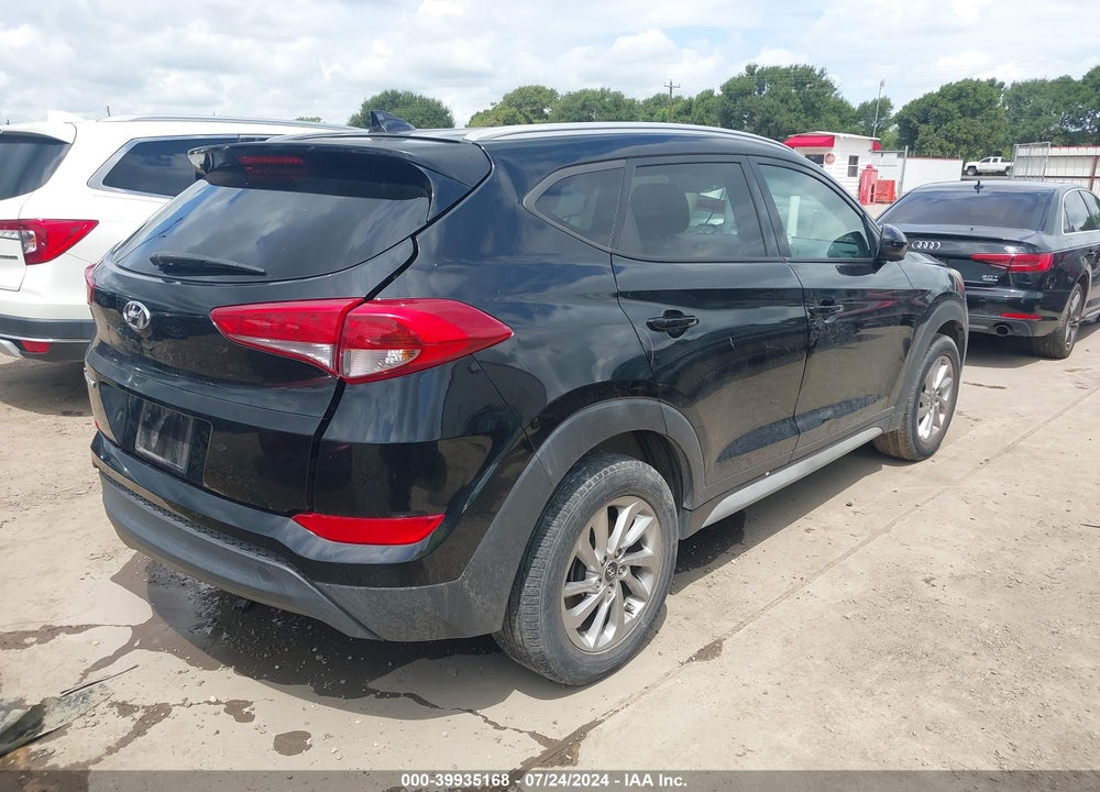 2018 HYUNDAI TUCSON SEL VIN: KM8J33A46JU607640
