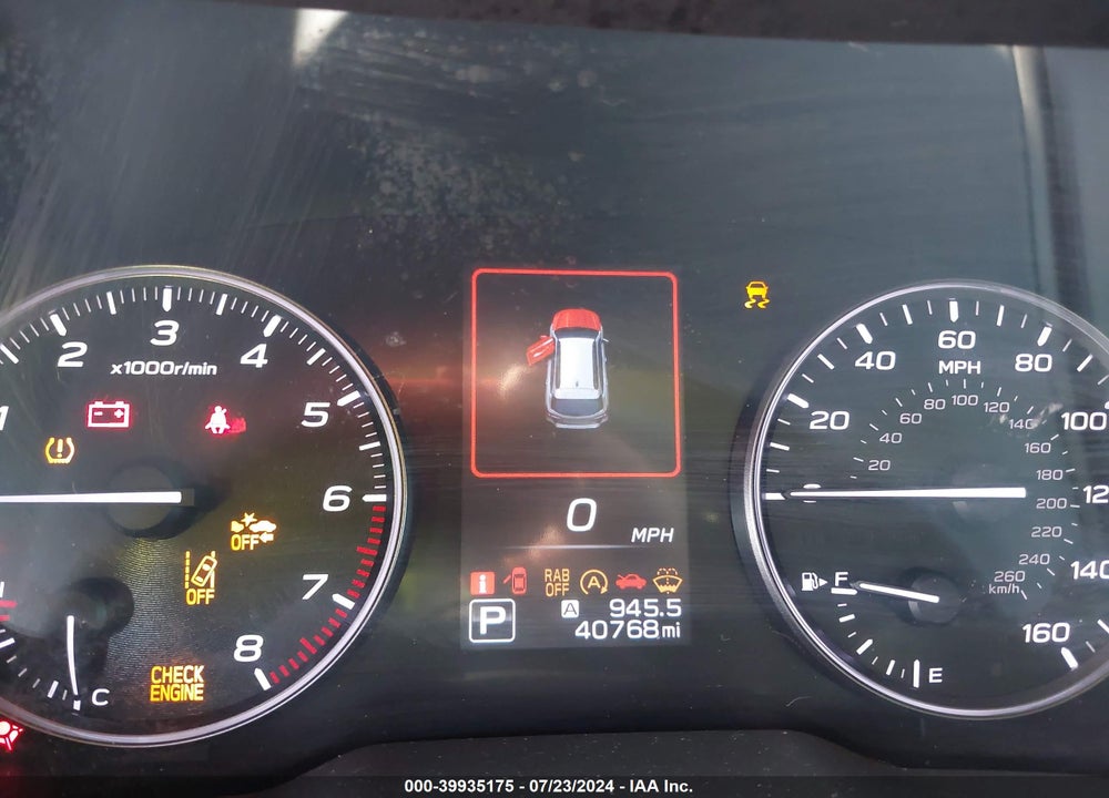 2020 SUBARU OUTBACK ONYX EDITION XT VIN: 4S4BTGKD3L3134010