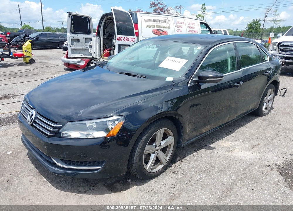 2012 VOLKSWAGEN PASSAT 2.5L SE VIN: 1VWBH7A37CC013041