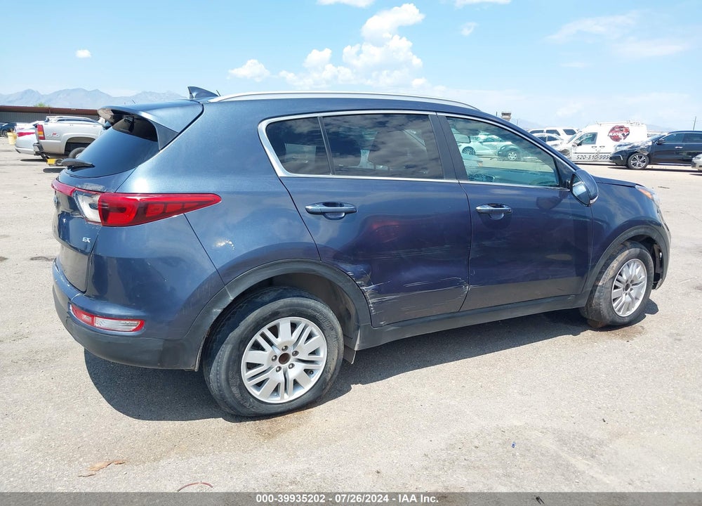2018 KIA SPORTAGE EX VIN: KNDPN3AC7J7383597