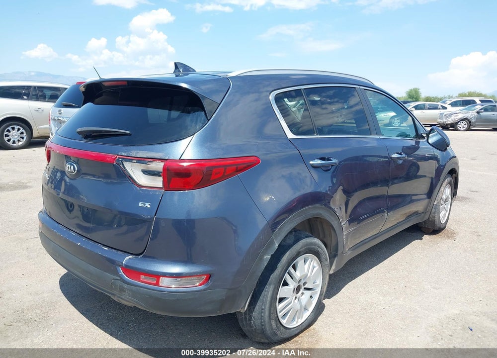2018 KIA SPORTAGE EX VIN: KNDPN3AC7J7383597