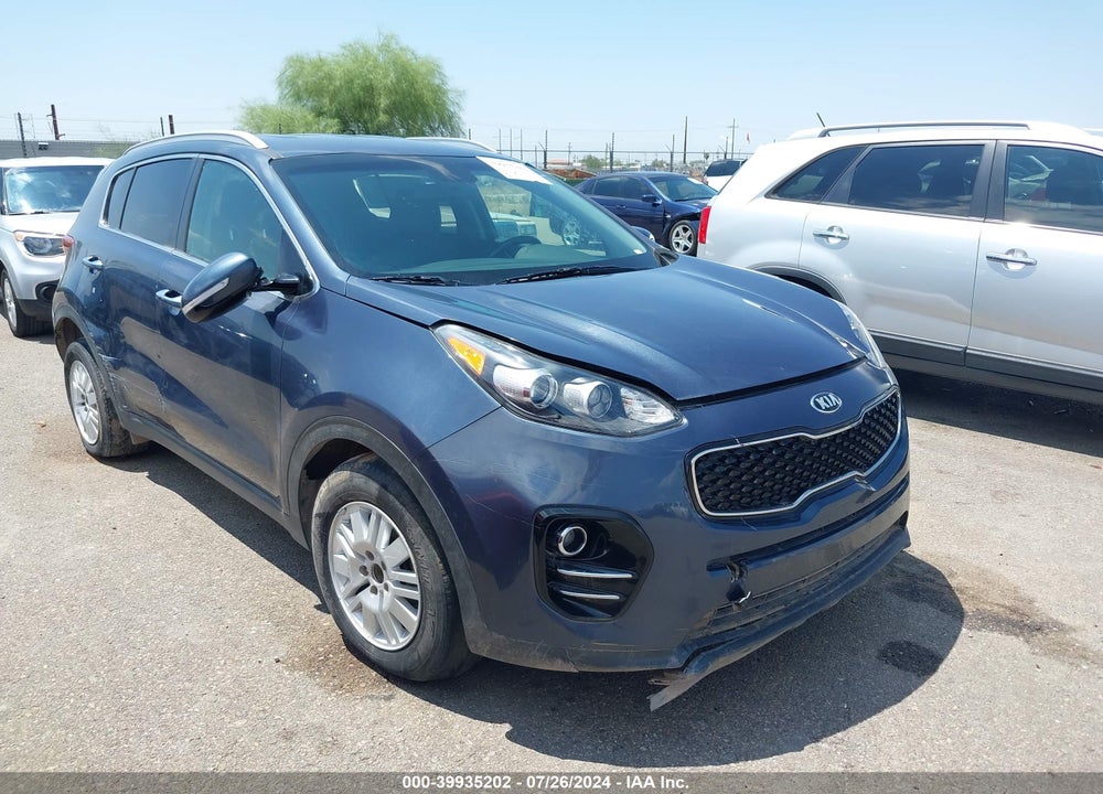 2018 KIA SPORTAGE EX VIN: KNDPN3AC7J7383597