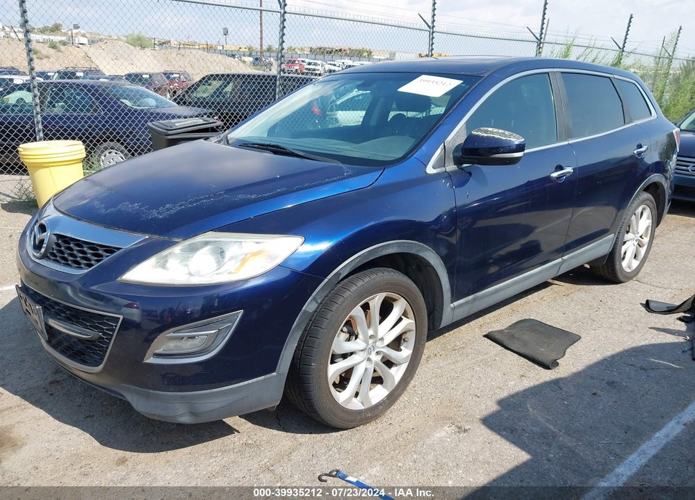 2012 MAZDA CX-9 GRAND TOURING VIN: JM3TB2DV9C0338646