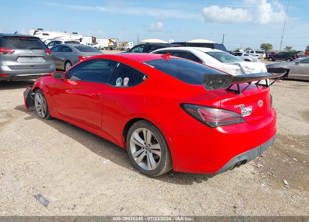 2010 HYUNDAI GENESIS 2.0T PREMIUM VIN: KMHHT6KD8AU015901