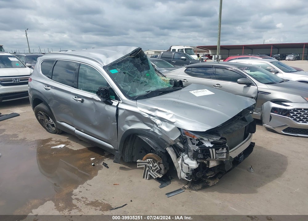 2022 HYUNDAI SANTA FE SEL VIN: 5NMS2DAJ5NH477872